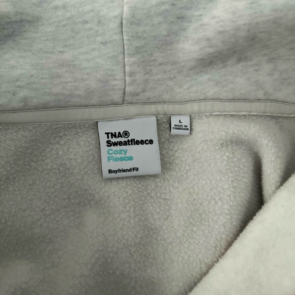 Aritzia Cozy Fleece Boyfriend Boxy Zip Hoodie - Picture 3 of 4